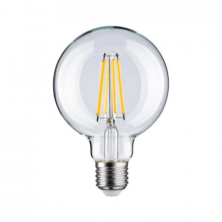 Paulmann 28970 Filament E27 LED Globe retro G95 9W warmweiß dimmbar Klar