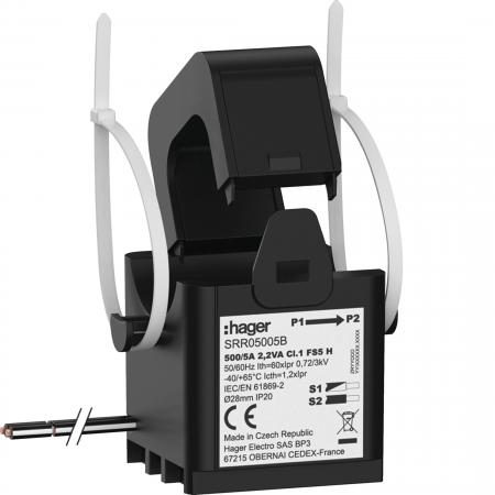 Hager SW SC2 28mm 500/5A 2.2VA Kl.1