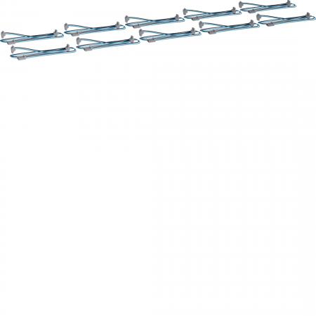 Hager Y-Leitung, uni.Z, 800x200mm, VPE= 10 St.