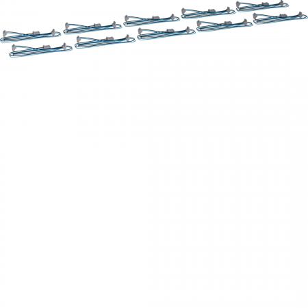 Hager Y-Leitung, uni.Z, 1150x200 mm, VPE= 10St