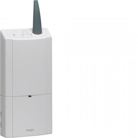 Hager Medienkoppler, weiß, KNX