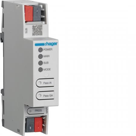 Hager Linien-/Bereichkoppler, KNX Secure