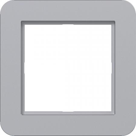 Hager LED-Rahmen 1fach C.1 titan met lack