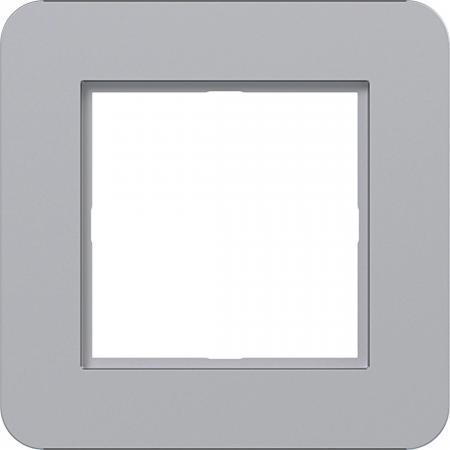 Hager LED-Rahmen 1fach C.8 titan met lack