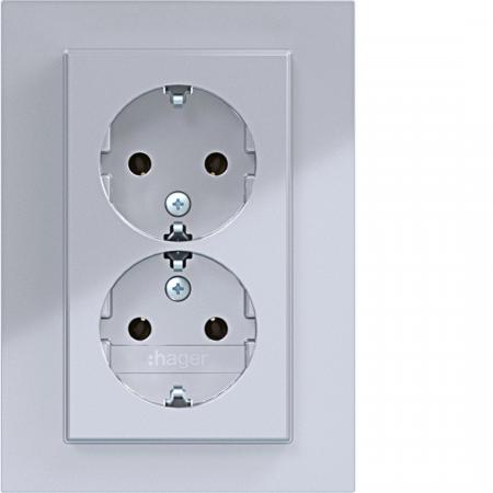 Hager D-STD SCHUKO ADP ho. A.8 titan met la