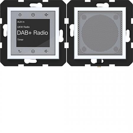 Hager Radio Touch DAB+ Lspr. A.x/C.x lweiß gl