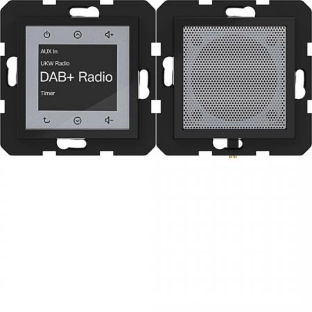 Hager Radio Touch DAB+ Lspr. A.x/C.x sw gl