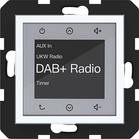 Hager Radio Touch DAB+ A.x/C.x lichtweiß glänz