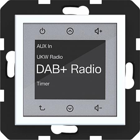 Hager Radio Touch DAB+ A.x/C.x lichtweiß matt