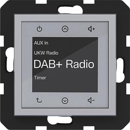 Hager Radio Touch DAB+ A.x/C.x titan met