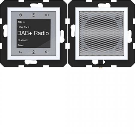Hager Radio Touch DAB+ BT Lspr A.x/C.x lw gl
