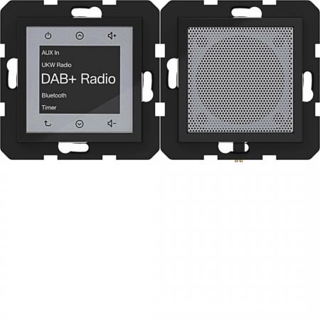 Hager Radio Touch DAB+ BT Lspr A.x/C.x sw gl
