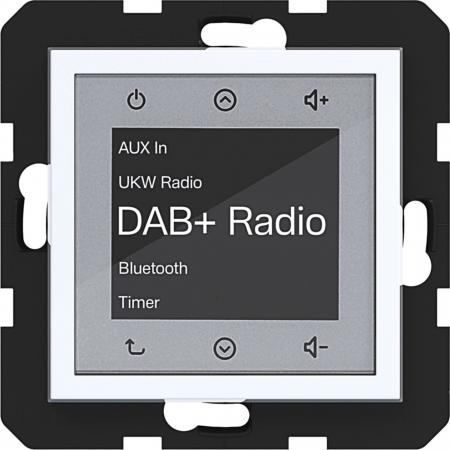 Hager Radio Touch DAB+ BT A.x/C.x lweiß glänz