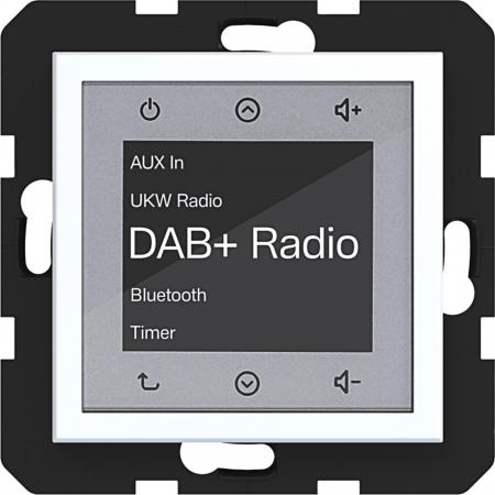 Hager Radio Touch DAB+ BT A.x/C.x lweiß matt