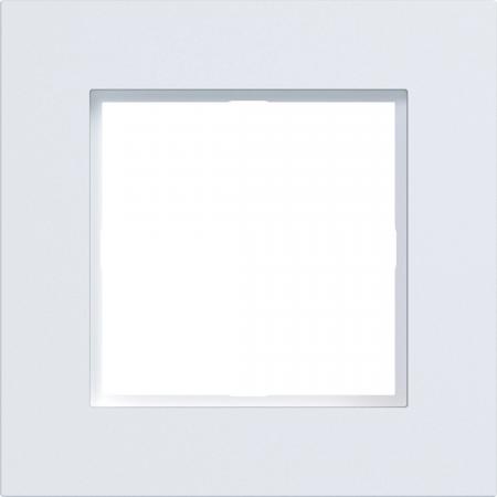 Hager Rahmen 1fach A.8 lichtweiß matt
