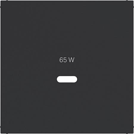 Hager Zentralst. f. USB-C PW Ax/Cx schw matt