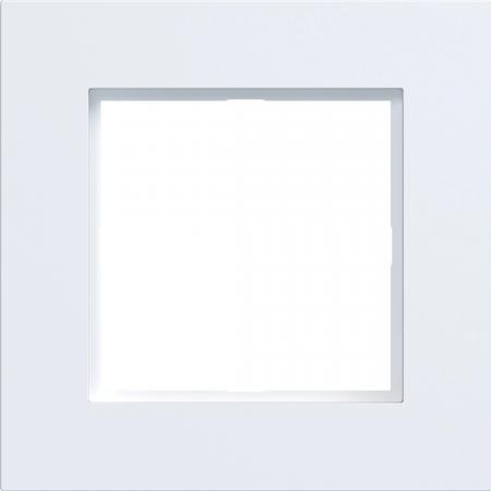 Hager LED-Rahmen 1fach A.8 lichtweiß gl