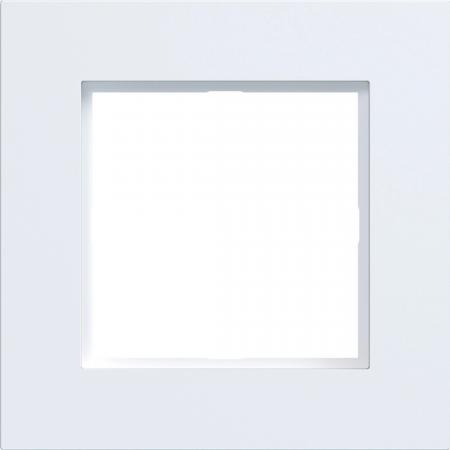 Hager LED-Rahmen 1fach A.8 lichtweiß matt