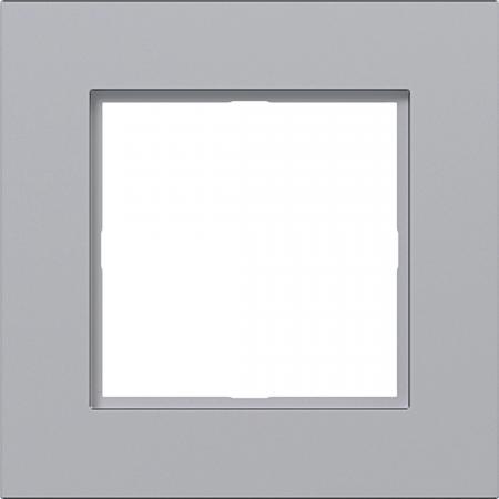 Hager LED-Rahmen 1fach A.8 titan met lack