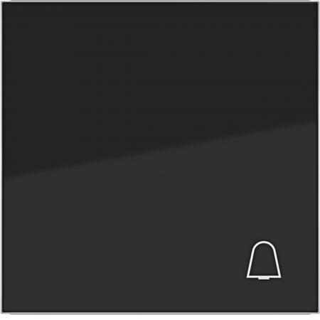Hager WI 1f Aufdr. Klingel Ax/Cx schwarz gl