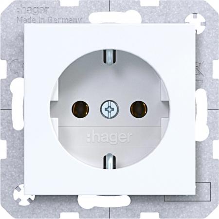 Hager Std. SCHUKO Schr.-Liftkl. Ax/Cx lweiß gl