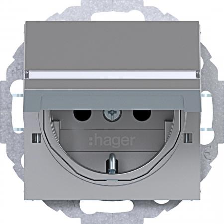 Hager SD SCHUKO KLD BF EHBS Ax/Cx titan mt la