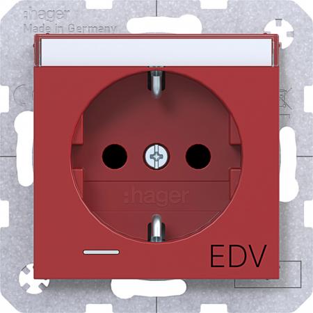 Hager SD SKO LED EDV BF EHBS SLKL Ax/Cx rot gl