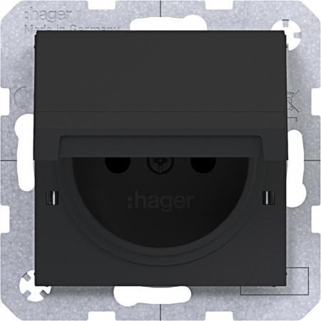 Hager SD Sch.kt.st. u. KLD EHBS Ax/Cx sw matt