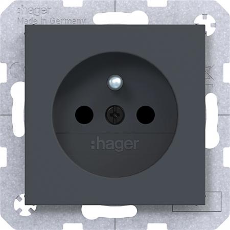 Hager Std. m. Schutzk.st. EHBS Ax/Cx ant mt la