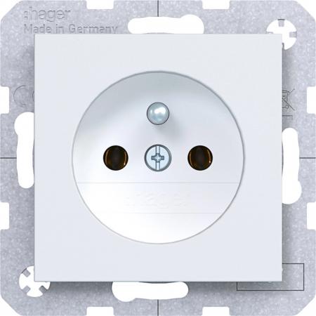 Hager Steckd. m. Schutzk.st. SK Ax/Cx liwß mt