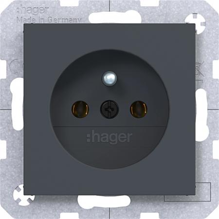 Hager Std. m. Schutzk.st. SK Ax/Cx ant mt lack