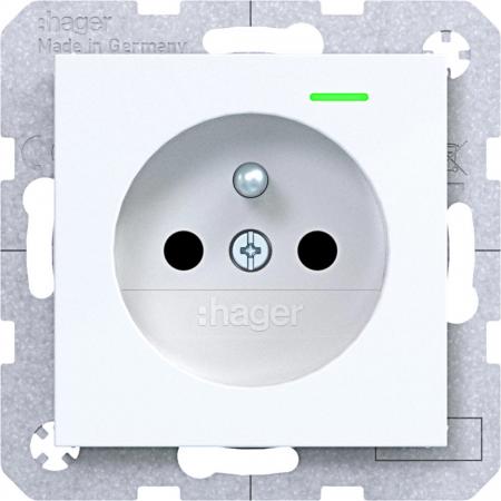 Hager SD Sch.kt.st. u. LED EHBS Ax/Cx lweiß gl