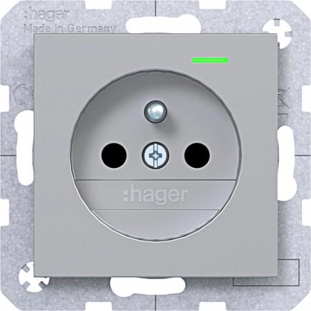 Hager SD Sch.kt.st. u. LED EHBS Ax/Cx tit met