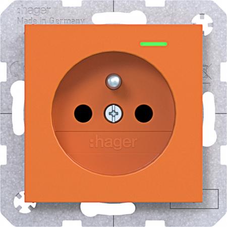 Hager STD SKT K-LED EHBS SLK Ax/Cx orange gl