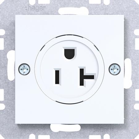 Hager SD SKO USA/CAN NEMA 5-20R SKL Ax/Cx wß g