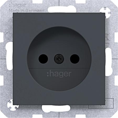 Hager Std. o. Schutzk. erh. BS Ax/Cx ant mt la