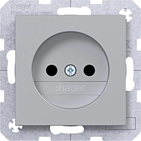 Hager SD o. Sch.kt. EHBS Ax/Cx titan met lack