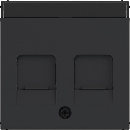Hager ZS Staub. 2f f. KeySt BF Ax/Cx sw matt