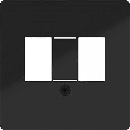 Hager Z.-Pl. TAE A.x/C.x schwarz gl