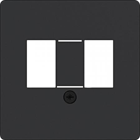 Hager Z.-Pl. TAE A.x/C.x schwarz mt