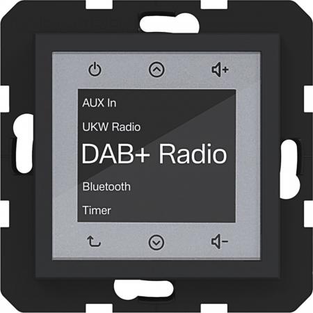 Hager Radio Touch DAB+ BT A.x/C.x schwarz ma