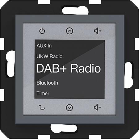 Hager Radio Touch DAB+ BT A.x/C.x ant matt