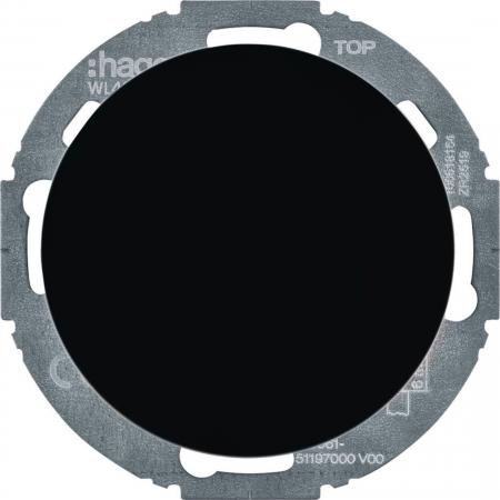 Hager Nbst.-Eins. f. Uni-Dimmer R.cla. schwarz