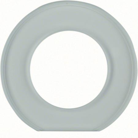 Hager Glasendrahmen 1-fach, Serie Glas, klar