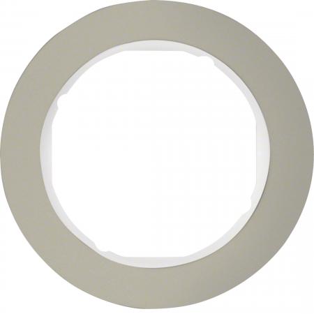 Hager Rahmen 1fach R.Classic E-Stahl pw
