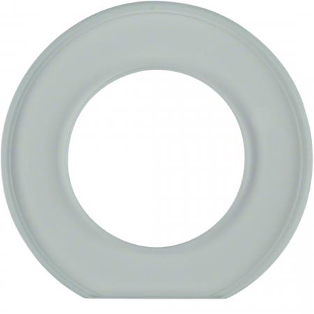 Hager Serie Glas, End-Rahmen 1f f. 1930