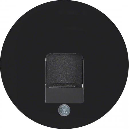 Hager Zentralstück m Staubs R.Cl schwarz