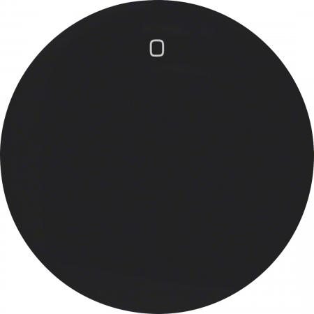 Hager Wippe m Aufdruck 0 R.Cl schwarz