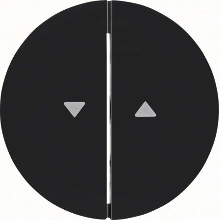 Hager Wippen m Aufdruck Symbol Pfeil R.Cl sw