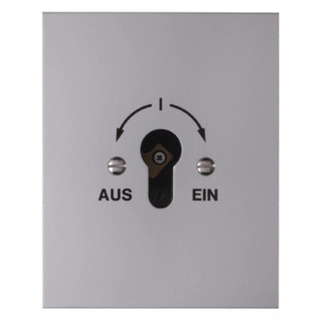 Hager Schlüsselschalter UP für Profil-Halbzy.